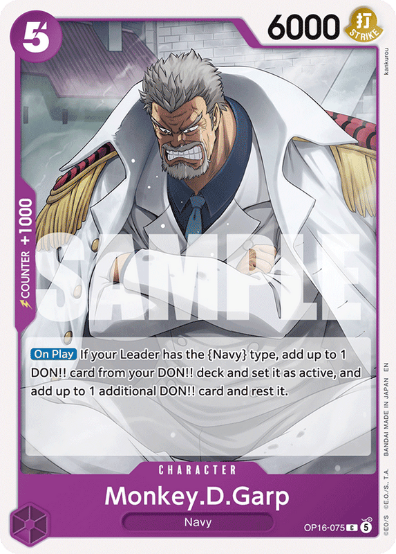 Monkey.D.Garp OP16-075