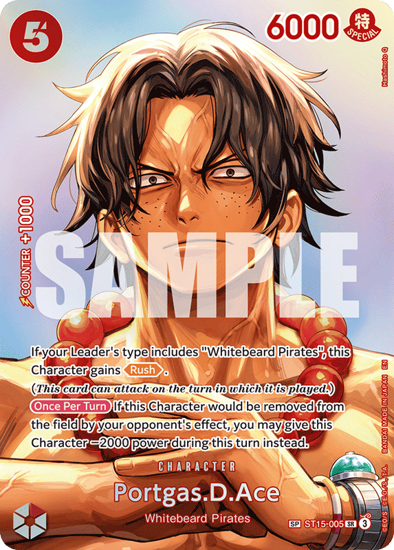 Portgas.D.Ace OP16 ST15-005 SP
