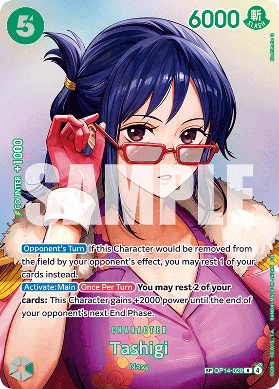 Tashigi OP16 OP14-029 SP