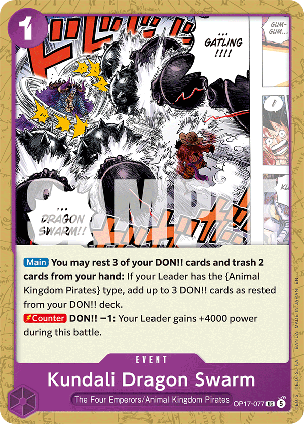 Kundali Dragon Swarm OP17-077