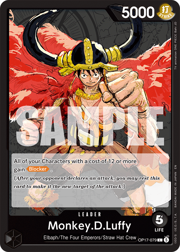 Monkey.D.Luffy OP17-079