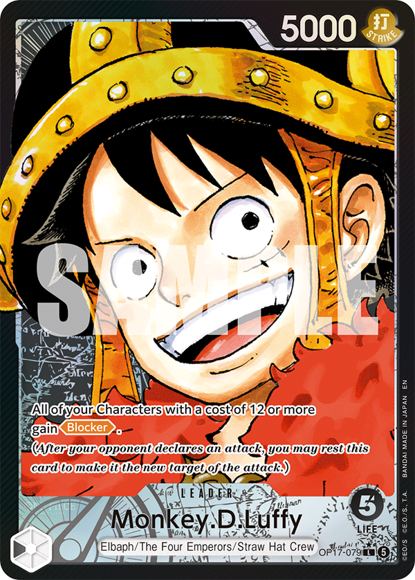 Monkey.D.Luffy OP17-079 AA