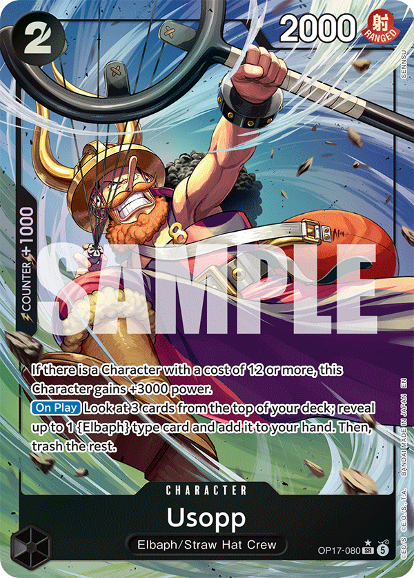 Usopp OP17-080 AA
