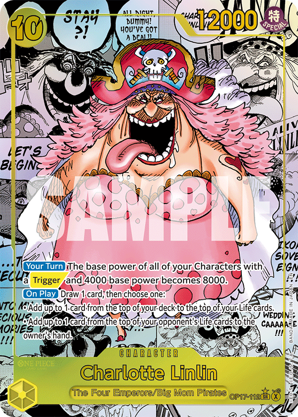 Charlotte Linlin Manga OP17-112 M