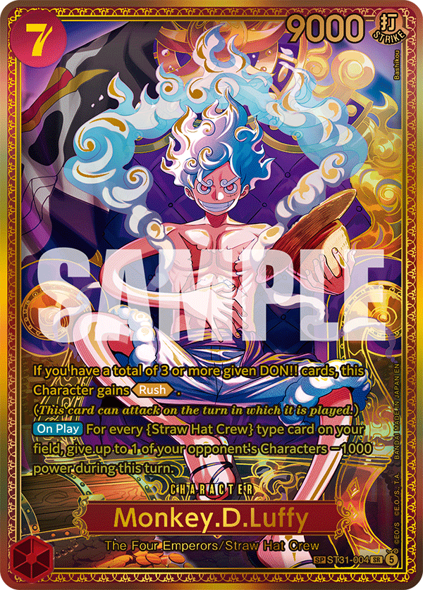 Monkey.D.Luffy OP17 ST31-004 SP