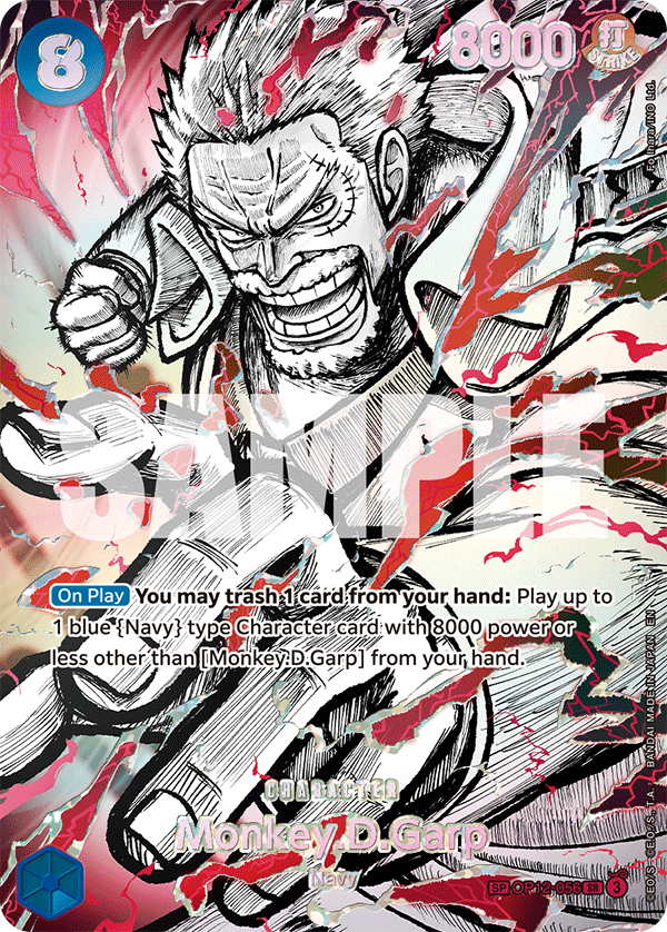 Monkey.D.Garp Haki OP17 OP12-056 SP