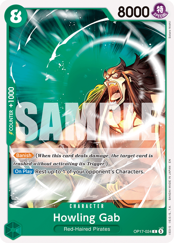 Howling Gab OP17-024