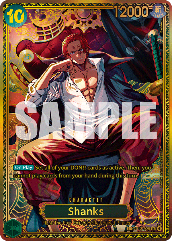 Shanks OP17 OP13-028 SP