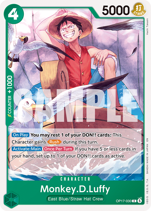 Monkey.D.Luffy OP17-030