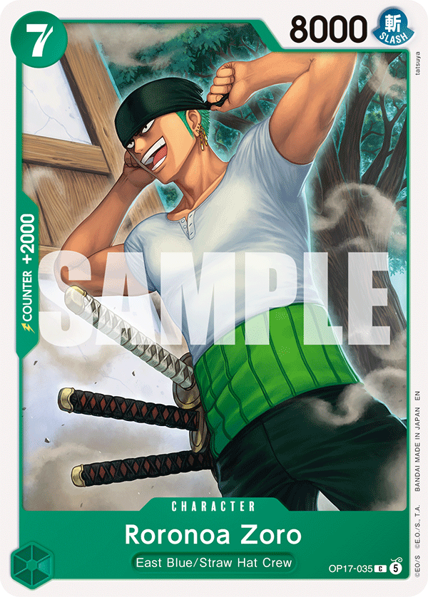 Roronoa Zoro OP17-035