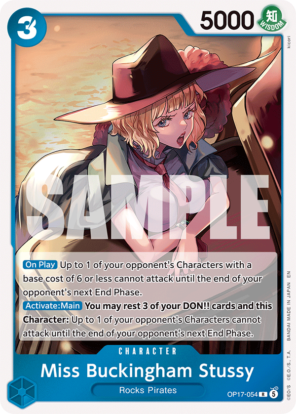 Miss Buckingham Stussy OP17-054