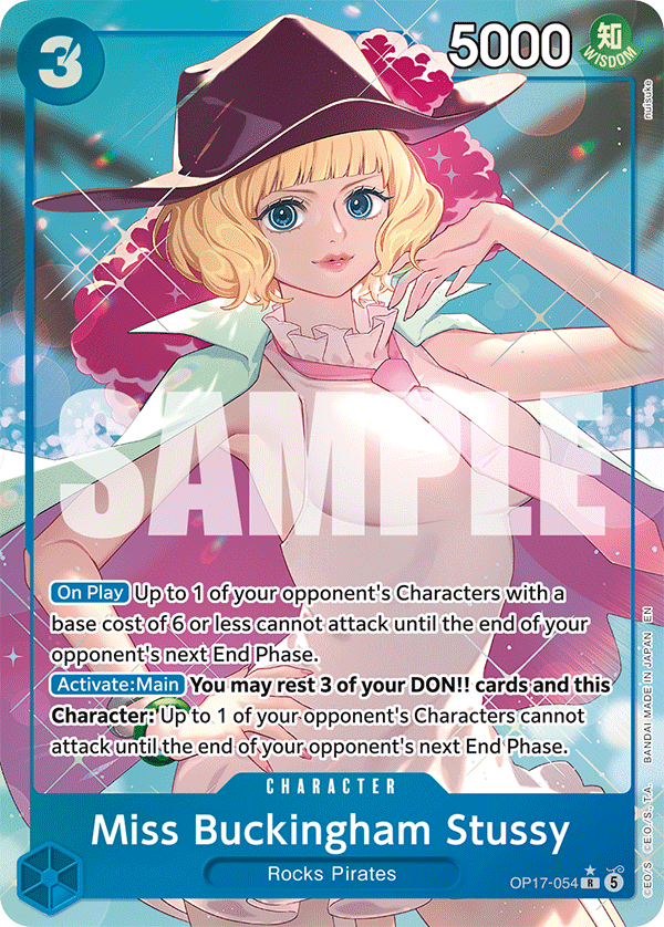 Miss Buckingham Stussy OP17-054 AA