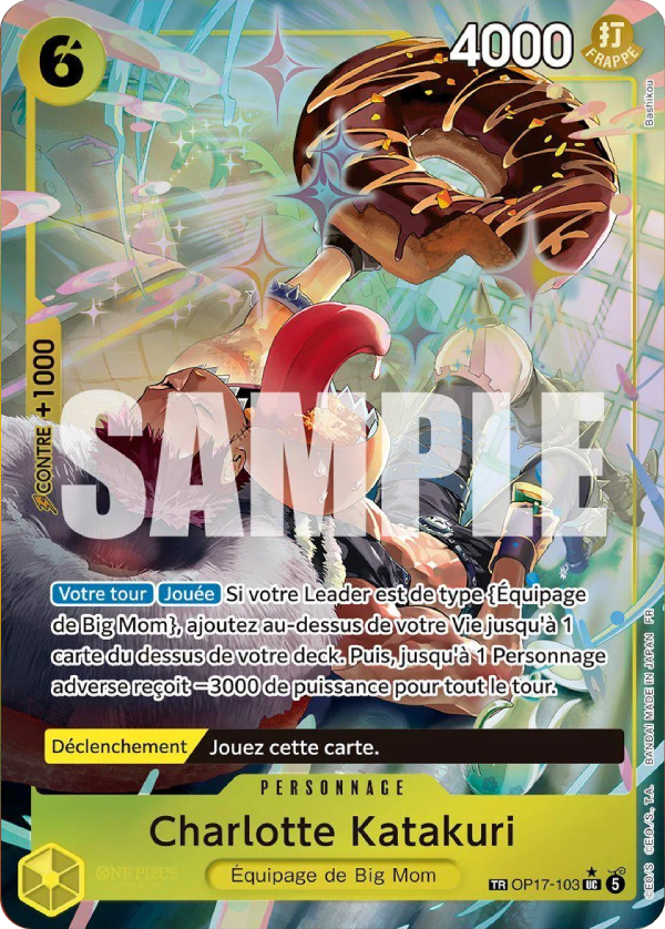 Charlotte Katakuri OP17-103 Treasure Rare French