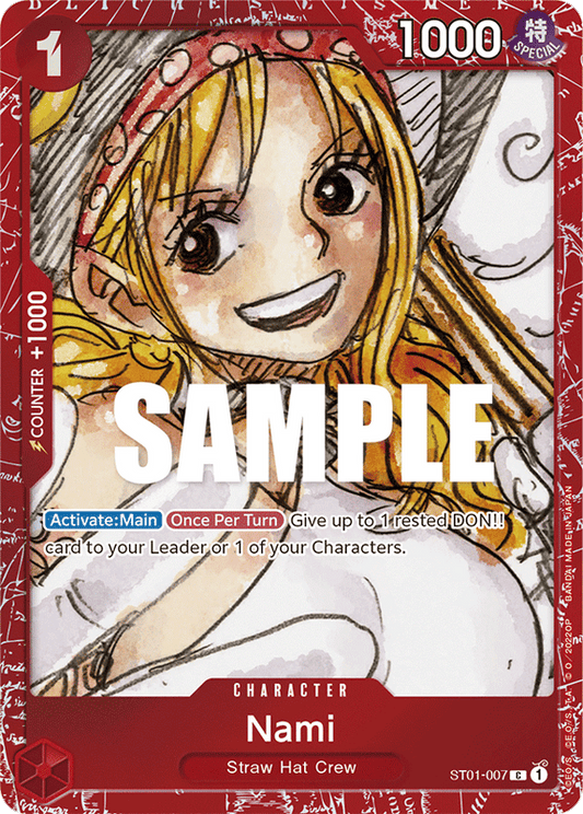 Nami ST01-007 Premium Card Collection -FILM RED Edition-