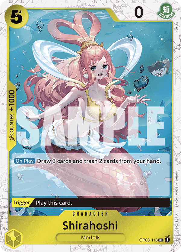 Shirahoshi PRB01 OP03-116 JR Jolly Roger