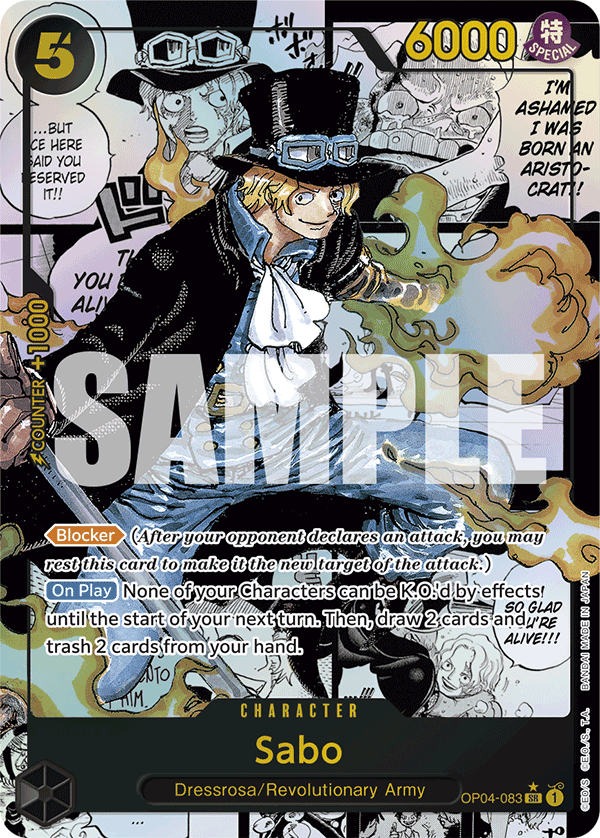 Sabo PRB01 OP04-083 M Manga Reprint