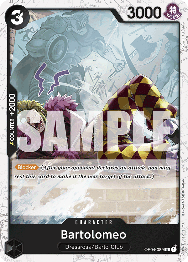 Bartolomeo PRB01 OP04-089 JR Jolly Roger