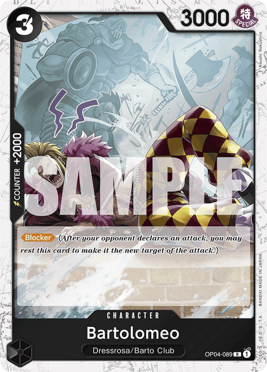 Bartolomeo PRB01 OP04-089 JR Jolly Roger