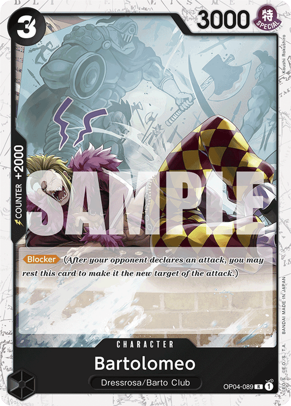 Bartolomeo PRB01 OP04-089 JR Jolly Roger