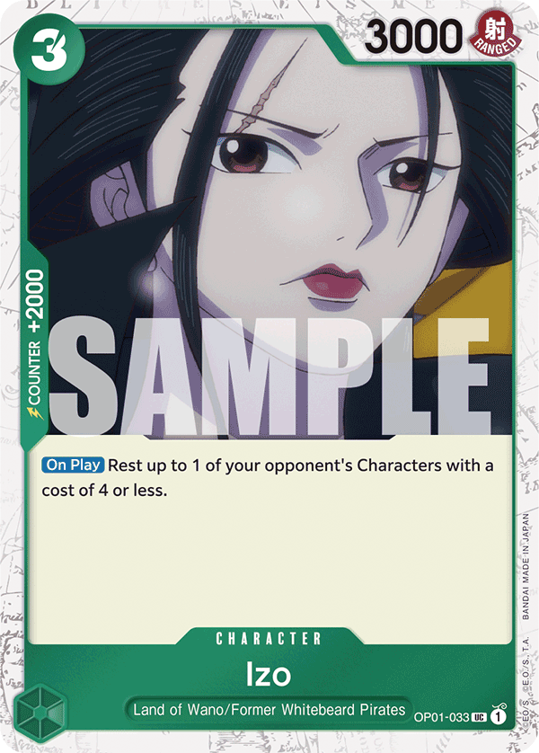 Izo PRB01 OP01-033 JR Jolly Roger