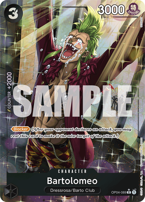 Bartolomeo PRB01 OP04-089 AA