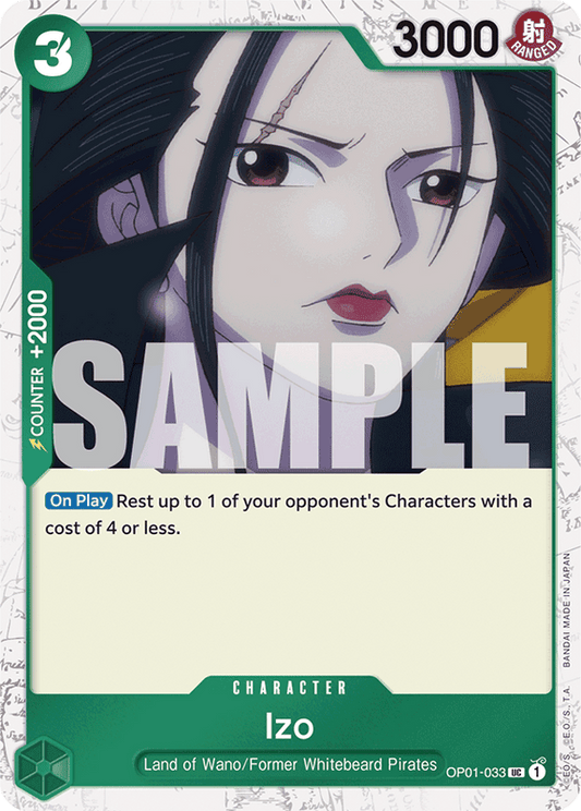 Izo PRB01 OP01-033 JR Jolly Roger