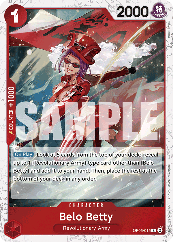 Belo Betty PRB01 OP05-015 JR Jolly Roger