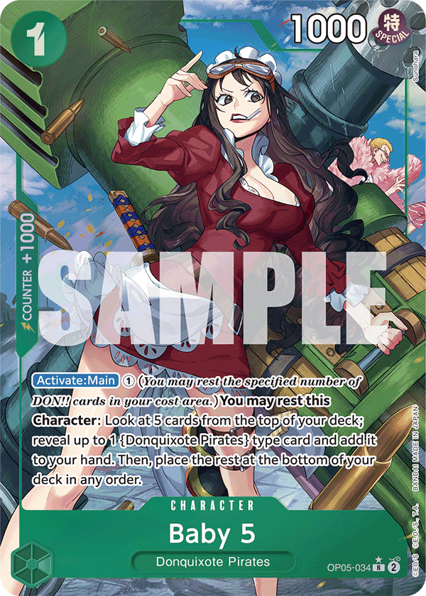 Baby 5 PRB01 OP05-034 AA