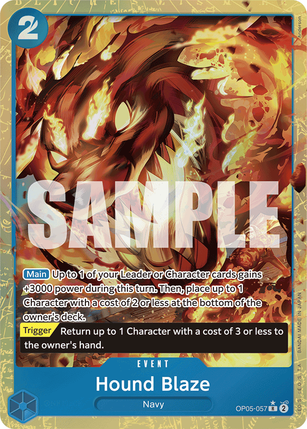 Hound Blaze PRB01 OP05-057 AA