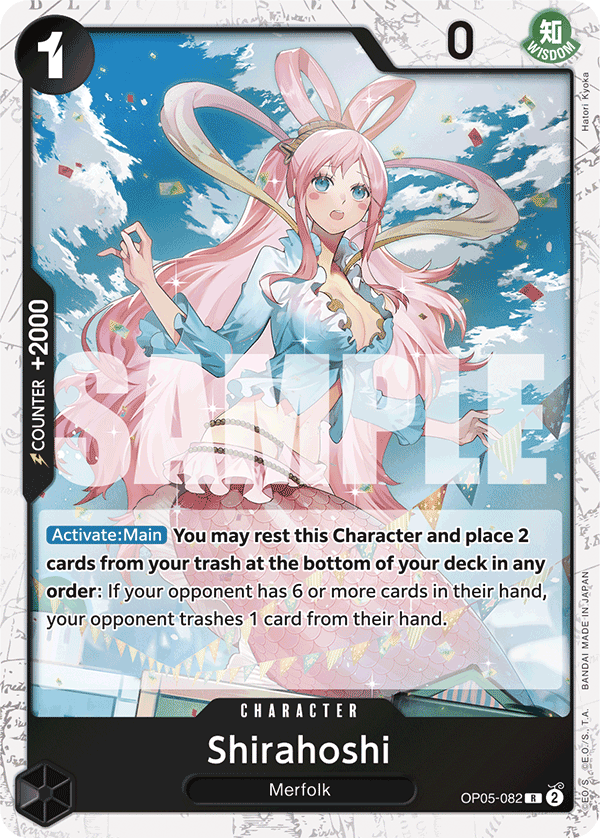 Shirahoshi PRB01 OP05-082 JR Jolly Roger