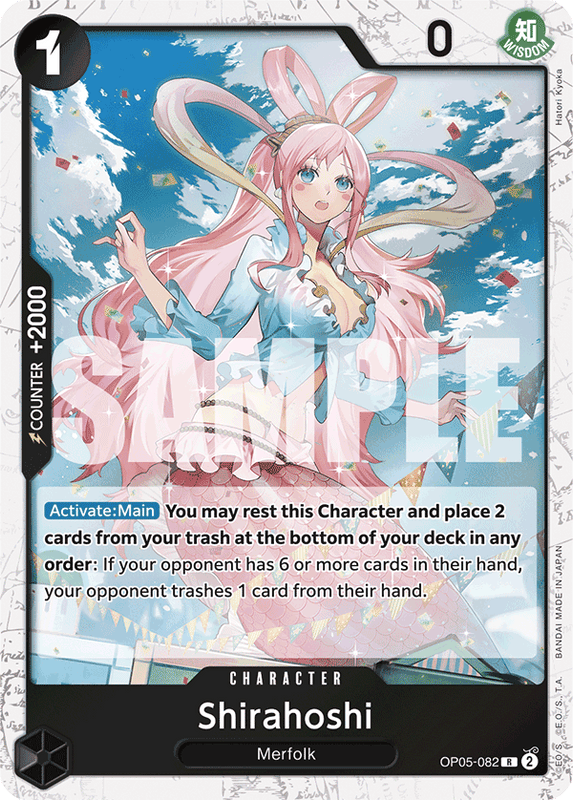 Shirahoshi PRB01 OP05-082 JR Jolly Roger
