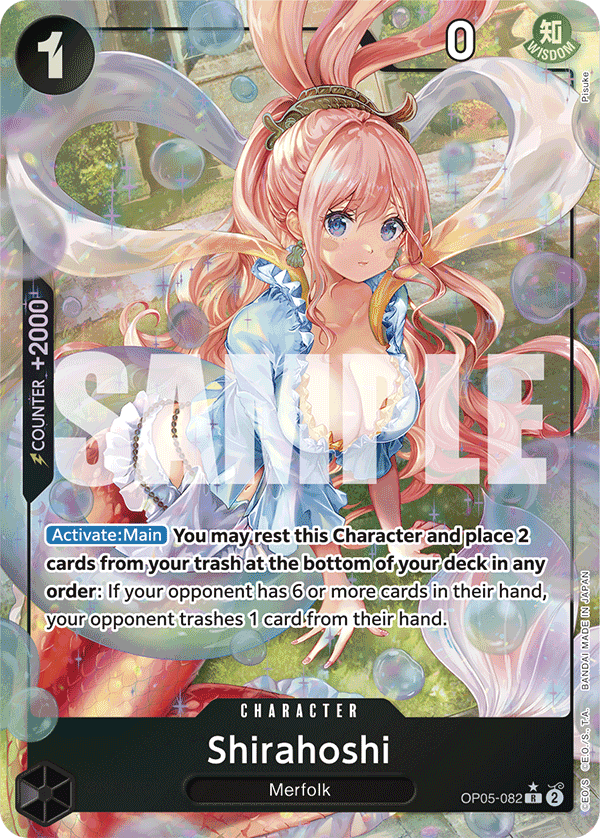 Shirahoshi PRB01 OP05-082 AA