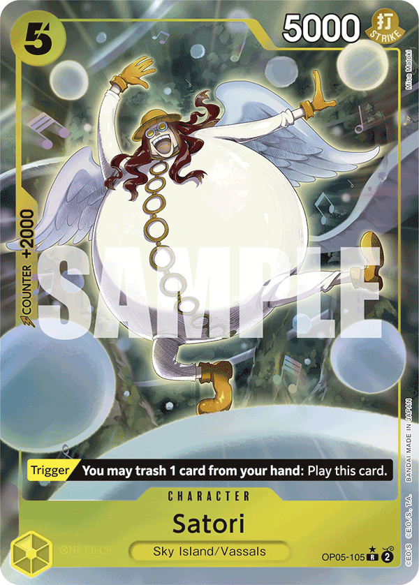 Satori PRB01 OP05-105 FA Full Art o Foliada Texturizada