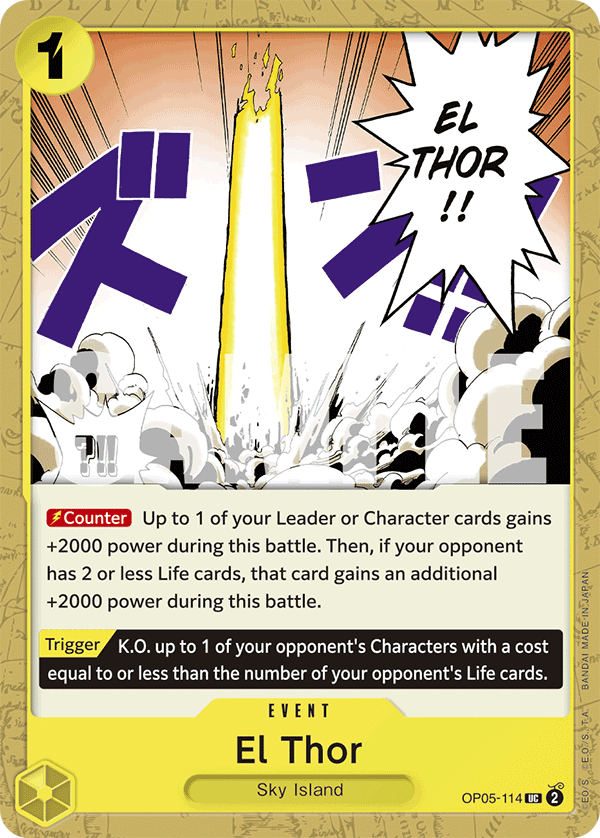 El Thor PRB01 OP05-114