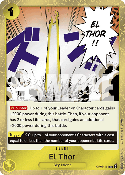 El Thor PRB01 OP05-114 JR Jolly Roger