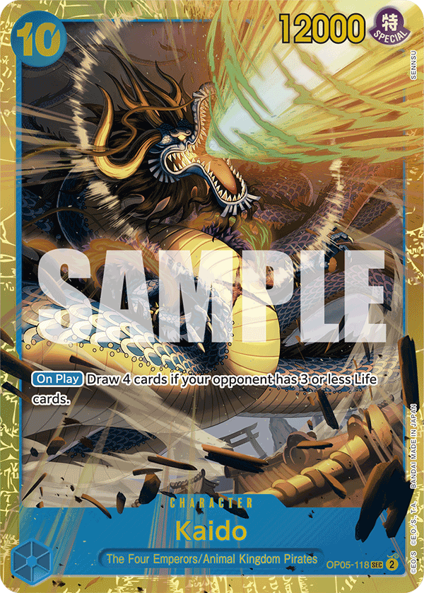 Kaido PRB01 OP05-118