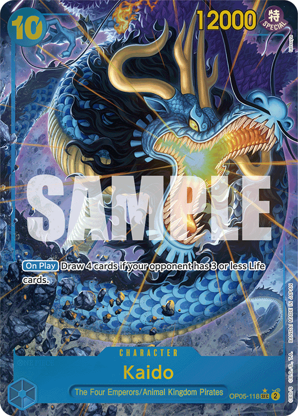 Kaido PRB01 OP05-118 AA