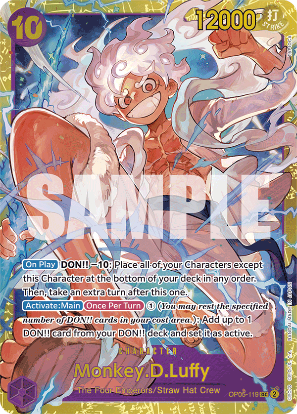 Monkey.D.Luffy PRB01 OP05-119
