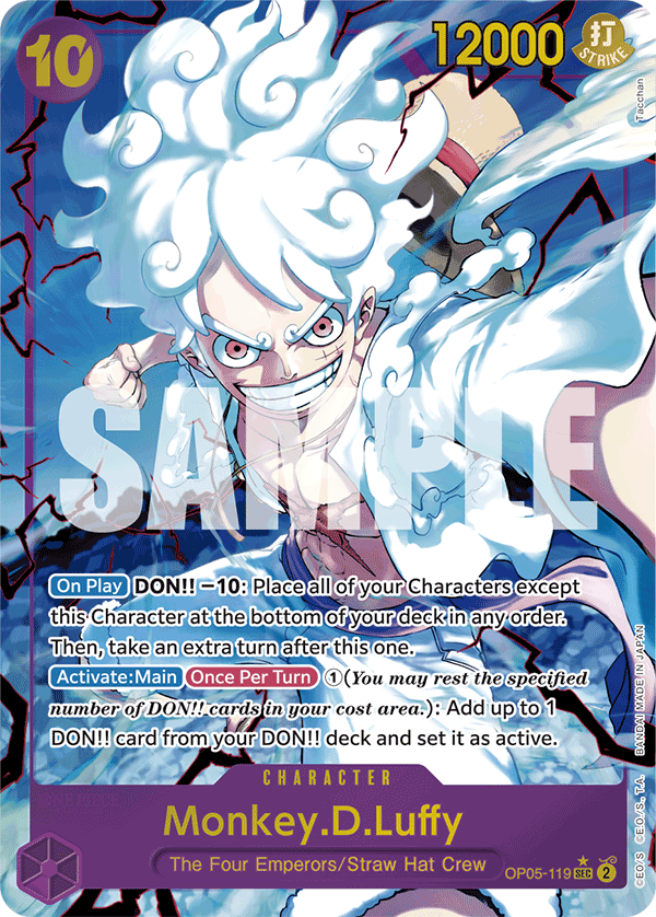 Monkey.D.Luffy PRB01 OP05-119 AA