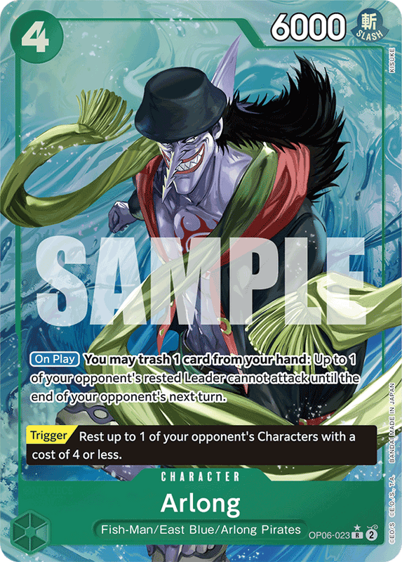 Arlong PRB01 OP06-023 AA