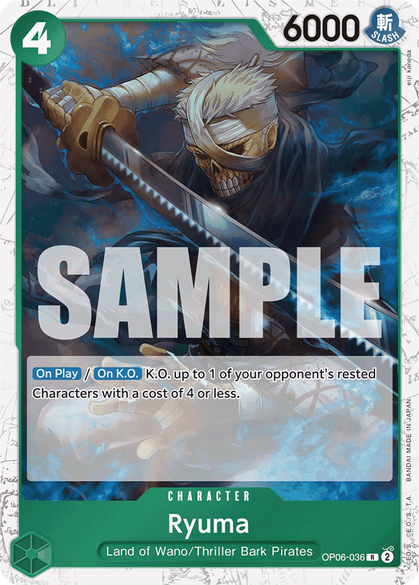 Ryuma PRB01 OP06-036 JR Jolly Roger