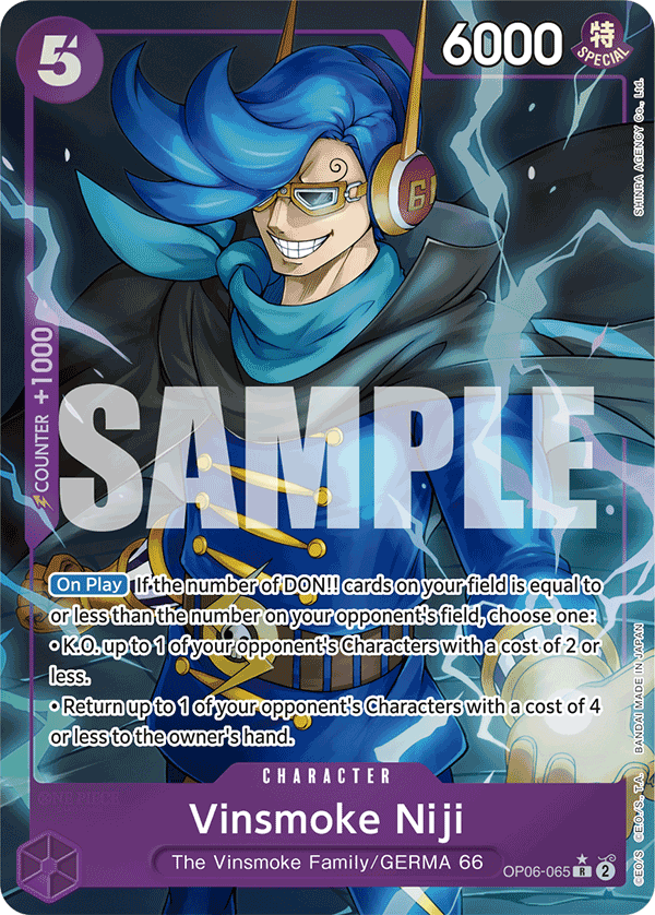 Vinsmoke Niji PRB01 OP06-065 AA