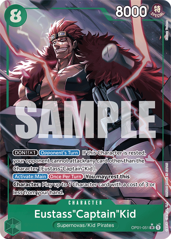 Eustass"Captain"Kid PRB01 OP01-051 AA