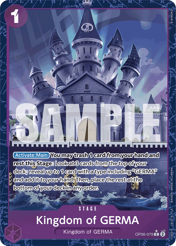 Kingdom of GERMA PRB01 OP06-079 AA