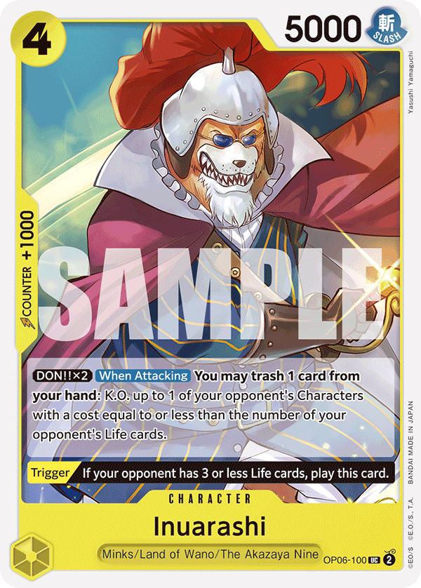 Inuarashi PRB01 OP06-100