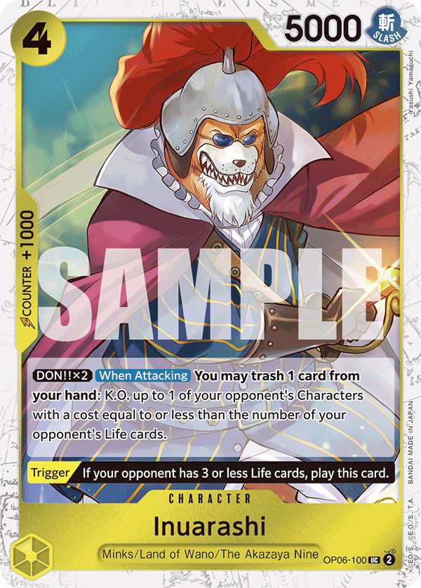 Inuarashi PRB01 OP06-100 JR Jolly Roger