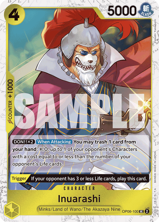 Inuarashi PRB01 OP06-100 JR Jolly Roger