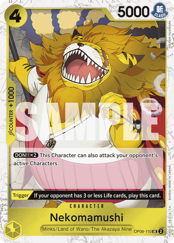 Nekomamushi PRB01 OP06-110 JR Jolly Roger