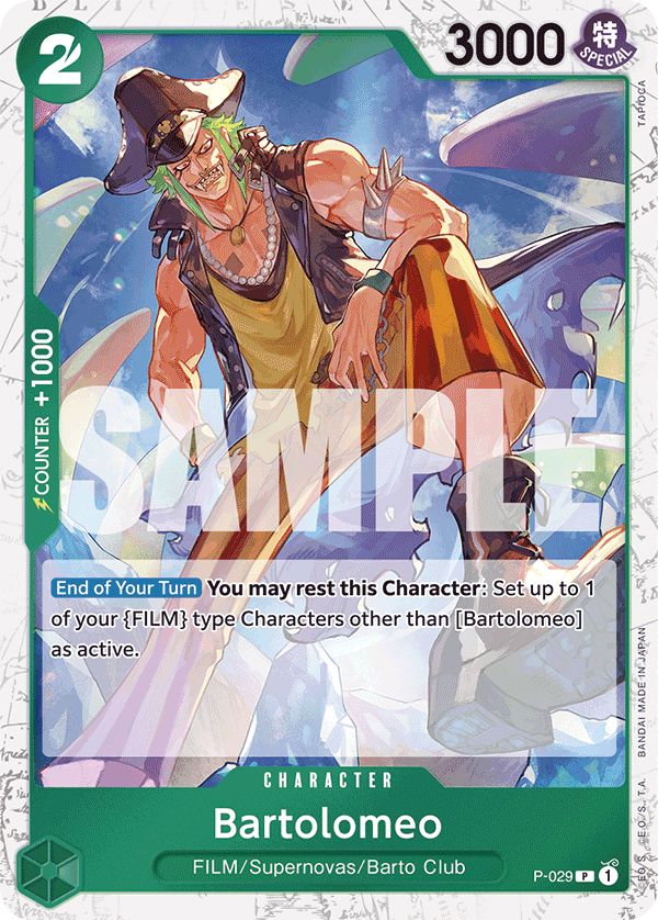 Bartolomeo PRB01 P-029 JR Jolly Roger