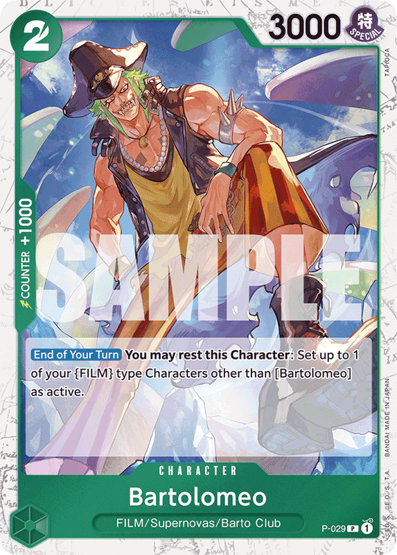 Bartolomeo PRB01 P-029 JR Jolly Roger
